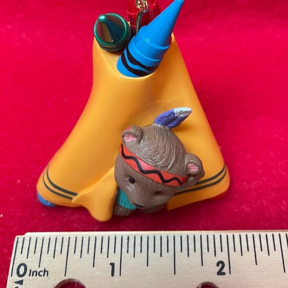 Bright 'n' Sunny Tepee Crayola Crayon Collector's Series Hallmark Ornament - Picture 7 of 7